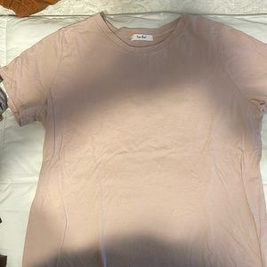 Soft pink tee